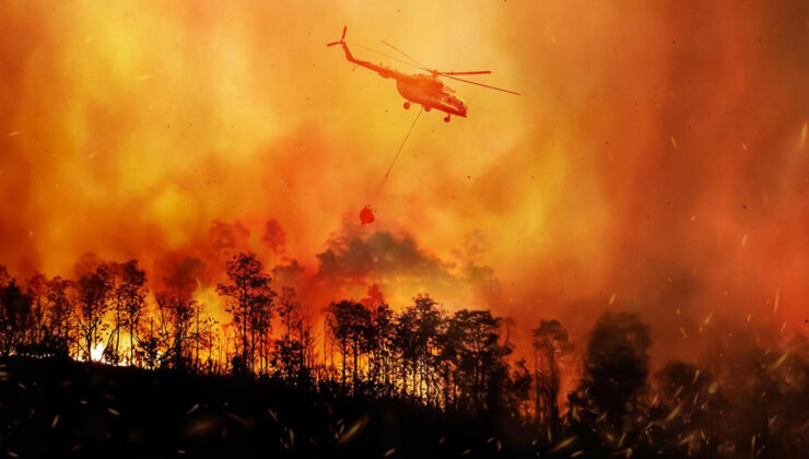 Balıkesir’de çıkan yangında 15 ev kullanılamaz hale geldi