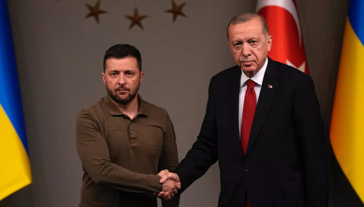 Cumhurbaşkanı Erdoğan, Vladimir Zelensky ile görüştü