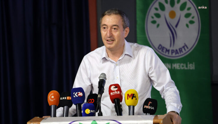 DEM Partili Tuncer Bakırhan’dan ‘terörsüz Türkiye’ sürecini eleştirenlere sert tepki