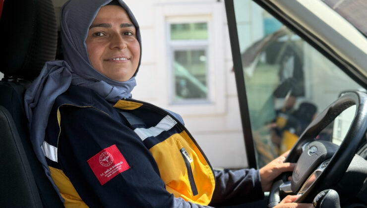 Düzce’de Kadın Ambulans Şoförü En Hızlı Sürücü Oldu
