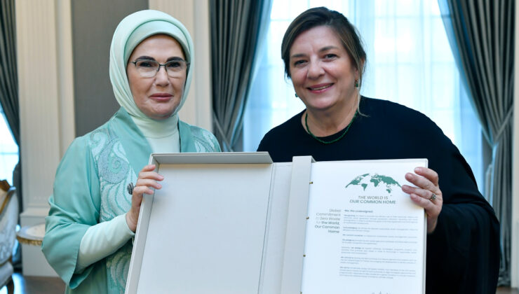 Emine Erdoğan, Gürcistan Cumhurbaşkanı Kavelashvili’nin eşiyle bir araya geldi