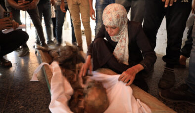 Filistinli kadın, babasının kafatası ve kemiklerine 44 gün sonra ulaştı