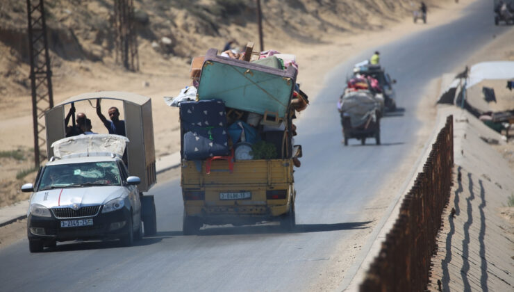 Filistinliler güvenli bölgelere göç etmeye başladı