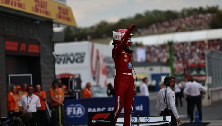 Formula 1 Macaristan Grand Prix’sinde pole pozisyonunu Charles Leclerc aldı
