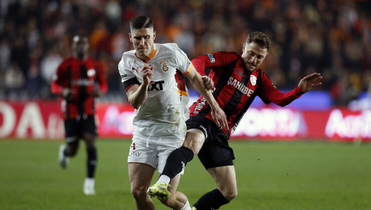 Gaziantep FK – Galatasaray maçının ilk 11’leri