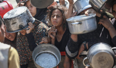 Gazze’de açlık nedeniyle ölenlerin sayısı 162’ye yükseldi