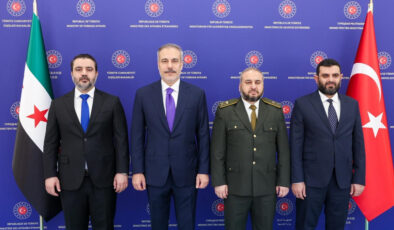 Hakan Fidan Suriyeli bakanlar ile görüştü