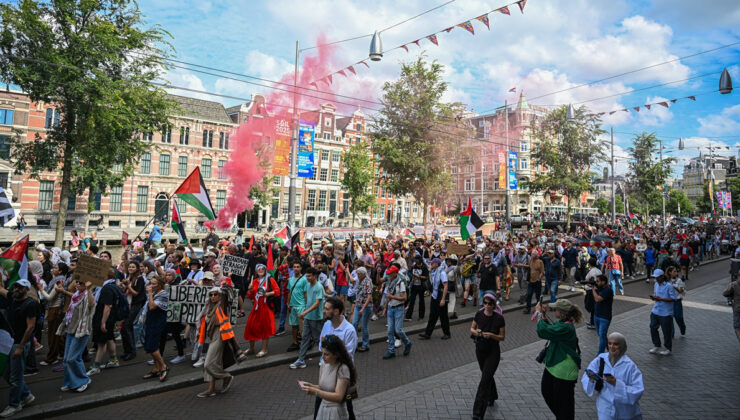 Hollanda’dan Filistin’e destek: İsrail’in ‘işgalini genişletme’ kararı protesto edildi