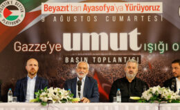 İstanbul’da Gazze’ye destek için yürüyüş düzenlenecek