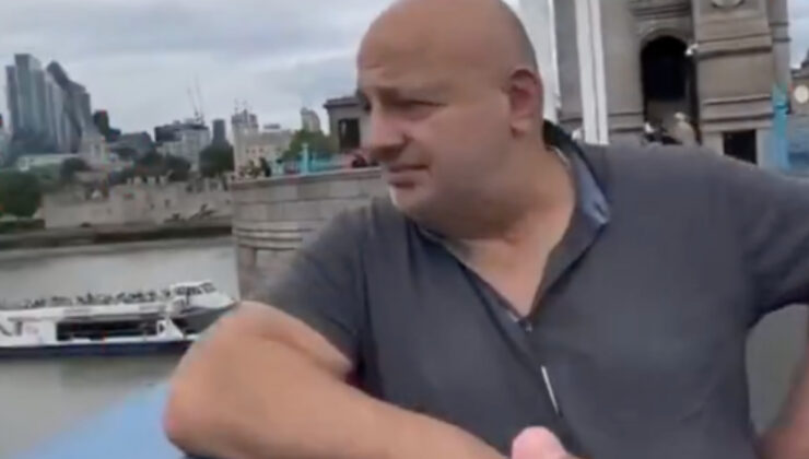 Londra’yı gezen adam Tower Bridge manzarasını beğenmedi