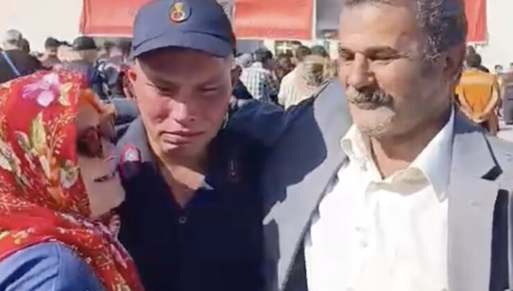 Paylaşımıyla duygulandırmıştı: Asker İbrahim, yemin töreninde ailesiyle bir araya geldi