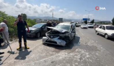 Samsun’da zincirleme kaza: 6 yaralı