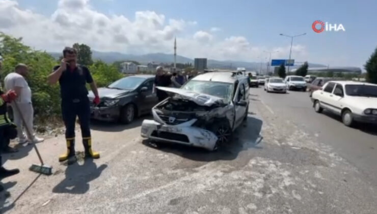 Samsun’da zincirleme kaza: 6 yaralı