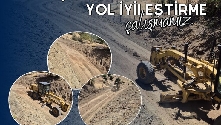 Tamzara Akbudak Mahallesi’nde Yol İyileştirme Çalışması