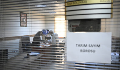 Tarım sayımı için kurulan bürolarda yoğunluk başladı