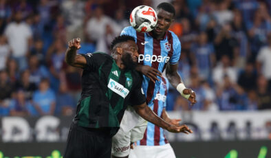 Trabzonspor evinde Kocaelispor’u yendi