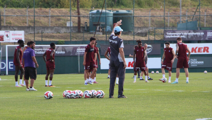 Trabzonspor’da Kasımpaşa mesaisi devam etti