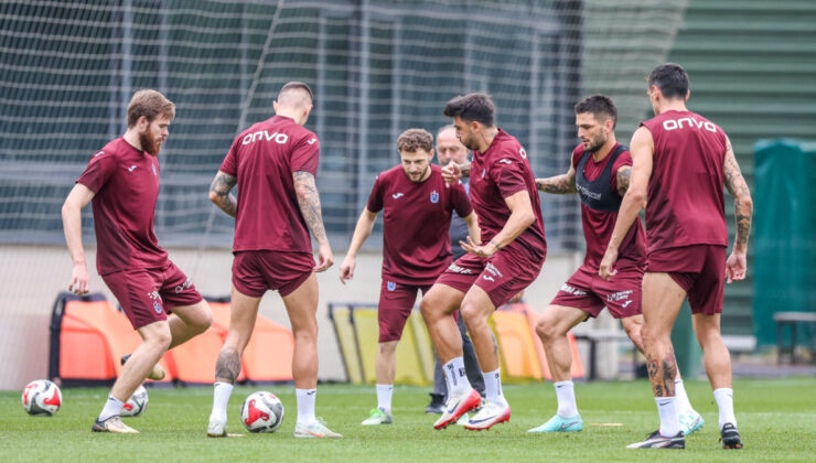 Trabzonspor’un yeni sezon hazırlıkları devam ediyor