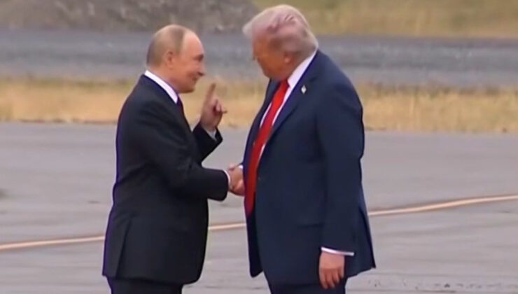 Trump ve Putin Alaska’da bir araya geldi: İşte ilk kare