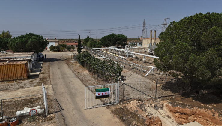 Türkiye’den Suriye’ye gaz akışı Cender santralinde başladı