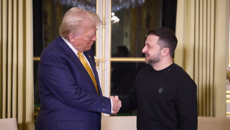 Ukrayna Devlet Başkanı Zelensky, Donald Trump ile görüştü