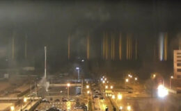 Ukrayna’daki Zaporijya Nükleer Santrali’nde bulunan destek tesisi vuruldu