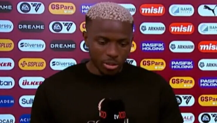 Victor Osimhen tv100’e konuştu: Evime döndüm, çok mutluyum