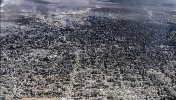 Washington Post, Gazze’deki yıkımı gösterdi