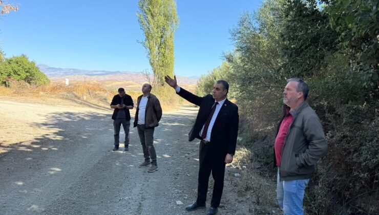 Akıncılar’da Yol Çalışmaları Hız Kesmiyor