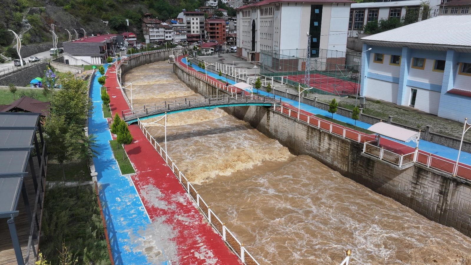 Artvin taşkın önlemleri
