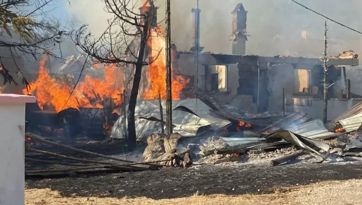 Boşanma Aşamasındaki Damat, Kayınpederinin Evini ve Mahalleyi Yaktı