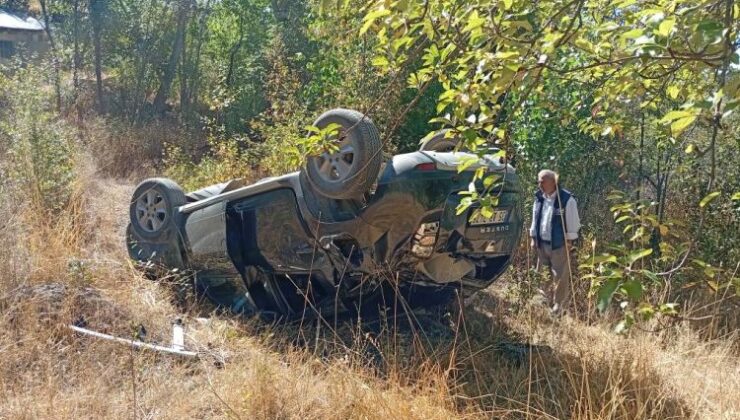 Çamoluk’ta Trafik Kazası: Karı Koca Yaralandı