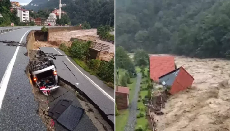 Doğu Karadeniz’de Sel Felaketi: 4 Şehre Turuncu Uyarı!