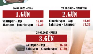 Giresun’da Plaj Futbolu Turnuvası Heyecanı