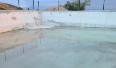 Giresun’da Depremden Hasar Alan Su Havuzu Onarıldı