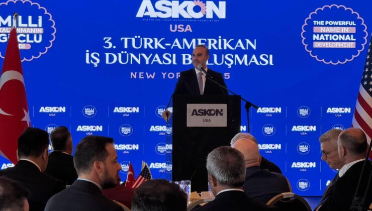 Bakan Kacır, New York’ta Türk-Amerikan İş Dünyasıyla Buluştu