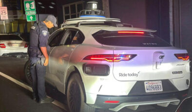 ABDDe polis, hatalı dönüş yapan sürücüsüz araca ceza kesemedi