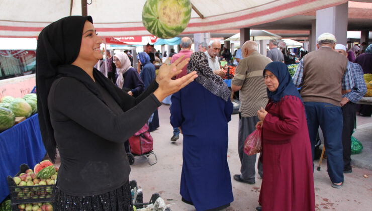 Amasya’da köyden pazara Esra’nın umut dolu hikayesi