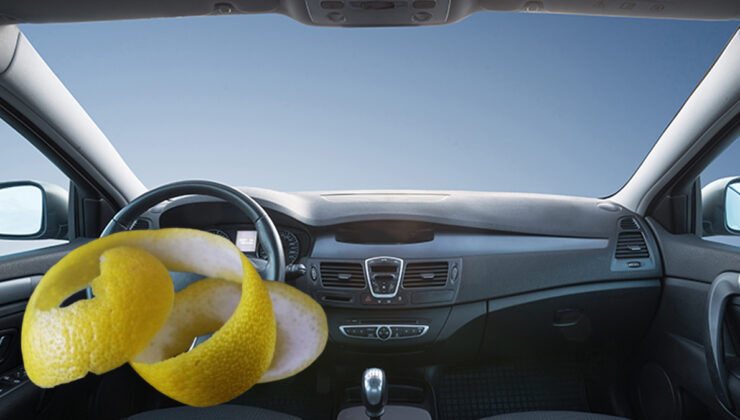 Arabanıza limon kabuğu koyun, o etkilerden yararlanın