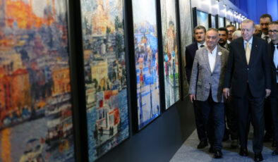 ‘Beş Ressam Bir Şehir: Canım İstanbul Sergisi’ sanatseverlerle buluştu