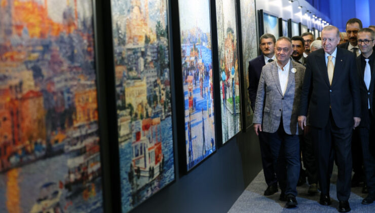 ‘Beş Ressam Bir Şehir: Canım İstanbul Sergisi’ sanatseverlerle buluştu
