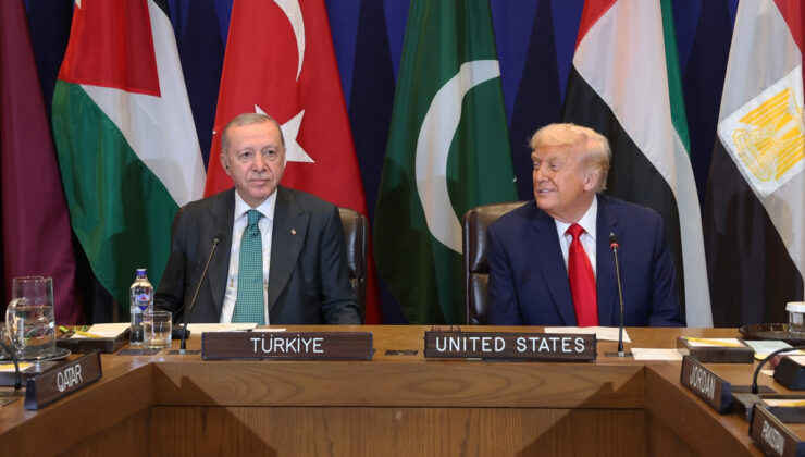 Erdoğan ve Trump Gazze Zirvesinde Buluştu