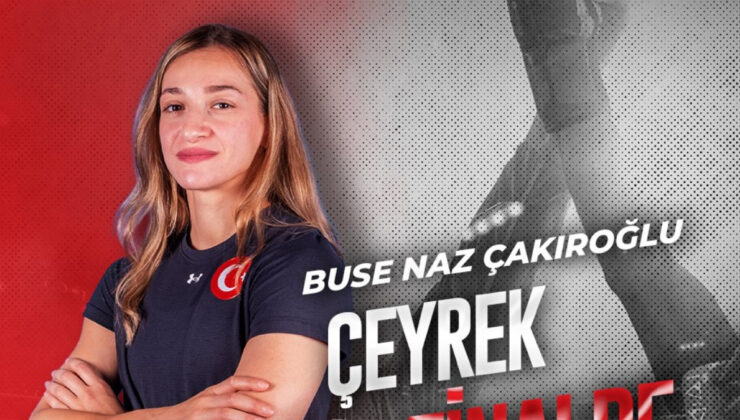 Buse Naz Çakıroğlu, çeyrek finale çıktı