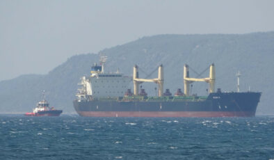 Çanakkale Boğazı’nda kargo gemisi arıza yaptı