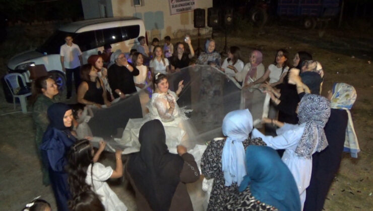 Çorum’da down sendromlu Mesude’nin düğün hayali gerçek oldu