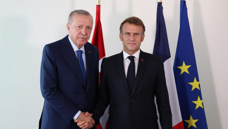 Cumhurbaşkanı Erdoğan ile Macron arasında dikkat çeken diyalog