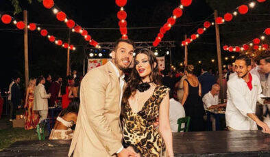 Derin Talu yeni aşkıyla davette