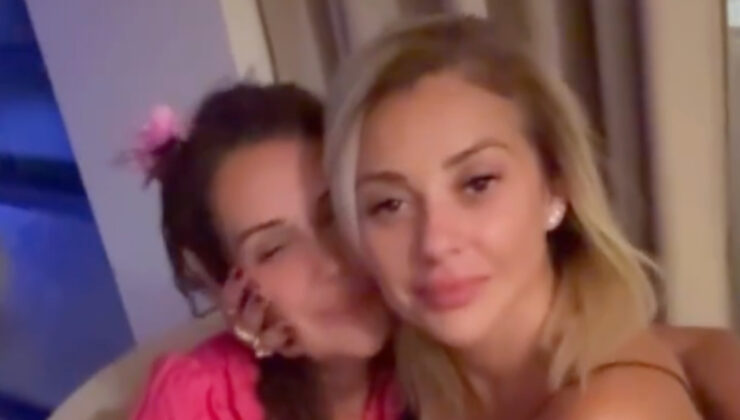 Dilan Polat ve Feyza Altun’un samimi anları