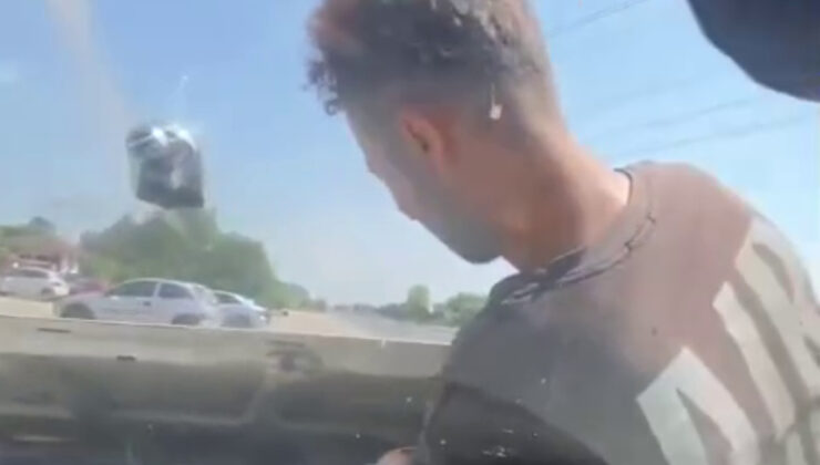 Düzce’de arızayı bulmak için ustayı motorun içine bindirdi: Kaput açık ilerledi