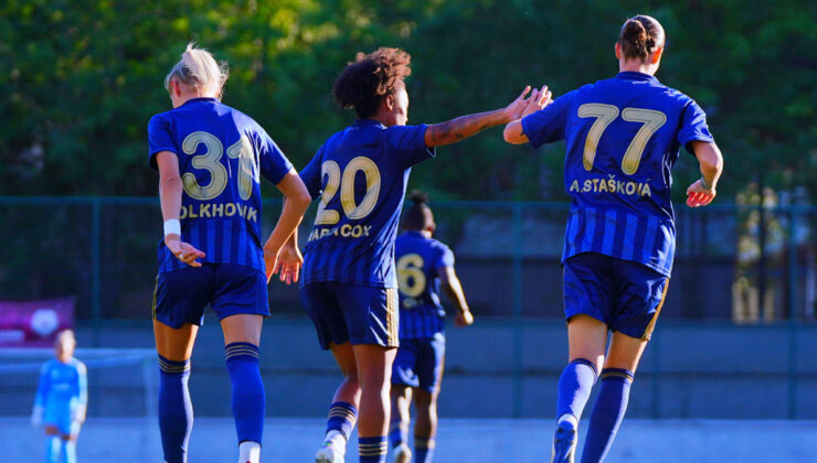 Fenerbahçe Kadın Futbol Takımı’ndan ALG Spor’a tarihi fark!